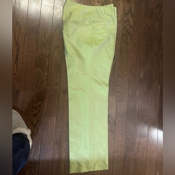 Talbots Green Pure Silk trousers - Picture 4 of 5